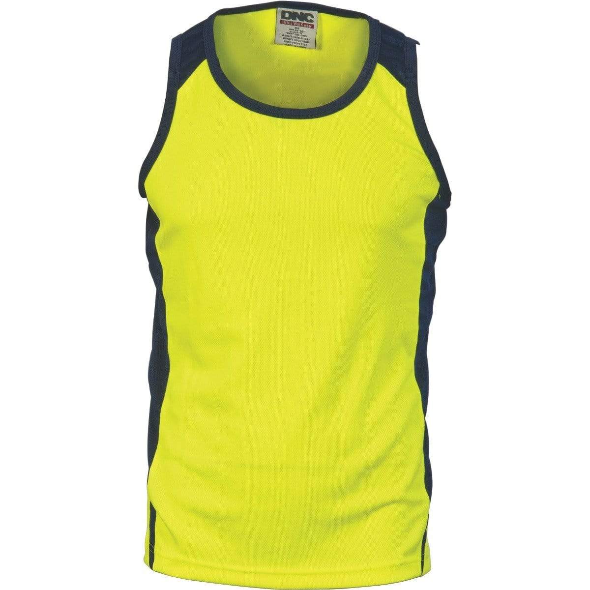 Dnc Workwear Cool Breathe Action Singlet - 3842 Metro Workwear.
